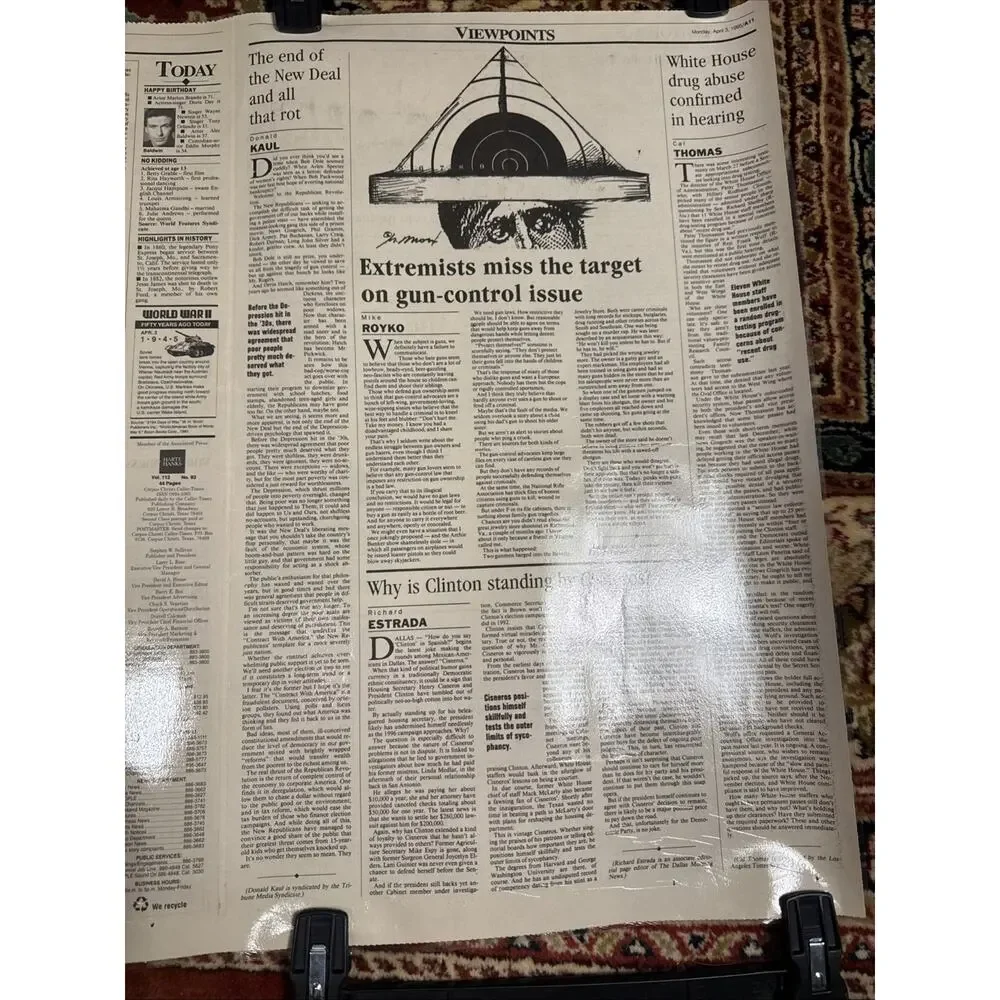Extremely Rare Selena Corpus Christi Caller Times Newspaper